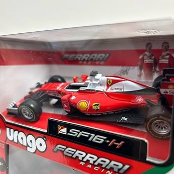Amazon | burago 1/43 FERRARI SF16-H #5 セバスチャン